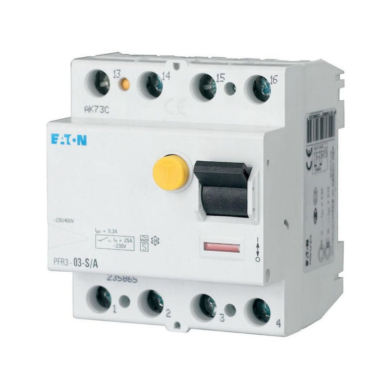 Eaton - Fehlerstrom-Schutzschalter FI Relais PFR3-1-U 25A, 1A, Typ U