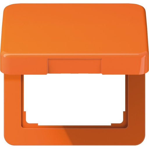 Jung - Abdeckrahmen Klappdeckel orange CD 590 BFKL O mit Rückstellfeder