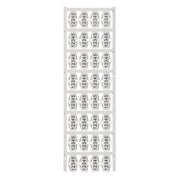 Weidmüller - Kabelmarkierungssystem Leitermarkierer SFX 10/23 SDR V2 MultiCard,23x10mm − 32 Stück