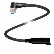 Pepperl+Fuchs Fabrik - Konfektioniertes Sensor-Aktor-Kabel Adapterkabel V15-W-BK0,5M#323516