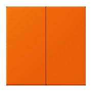 Jung - Abdeckung/Bedienelement für Installationsschalterprogramme Wippe für Taster 2fach LC 102 224 orange