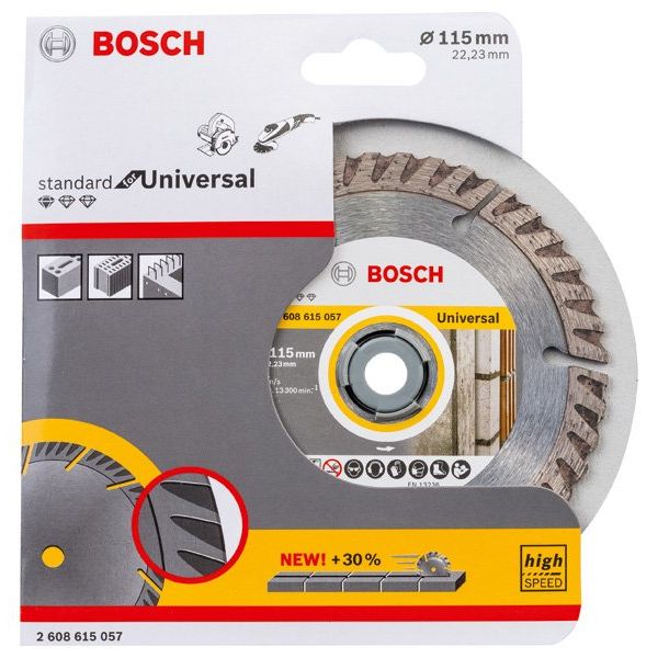 Bosch - Trenn-/Schleifscheibe PRO Multi Material 2608615057 Diamanttrennscheibe