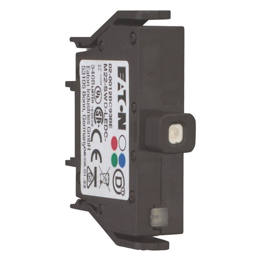 Eaton - Lampenfassungsblock für Befehls- und Meldegeräte Funktionselement M22-SWD-LEDC-W LED-W, Boden − 20 Stück