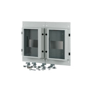 Eaton - Frontplatte (Schaltschrank) Frontplatte 2xNZM4 3polig XM2N43W08C-55 Ausfahreinheit grau