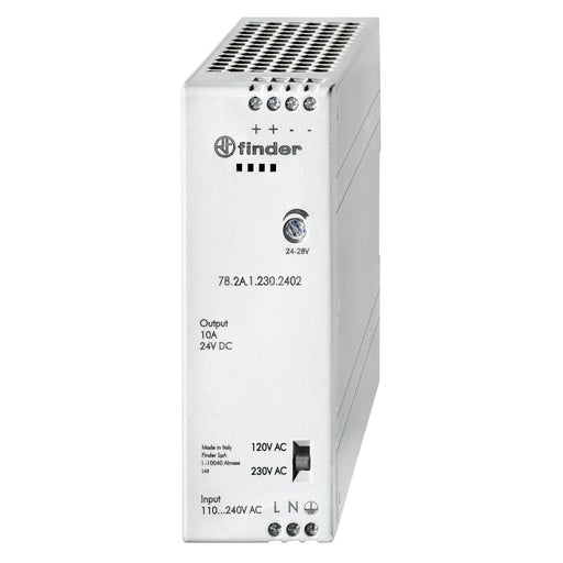 Finder - Gleichstromversorgung Schaltnetzteil 78.2A.1.230.2402 24 V 240 W