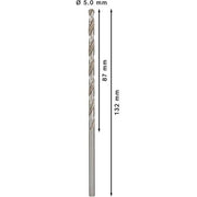 Bosch - Bohrer PRO Metal HSS-G 2608596820 Spiralbohrer 5 x 87