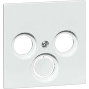 Peha - Einsatz/Abdeckung für Kommunikationstechnik Abdeckung alu D 20.610.702 TV für Antennendose