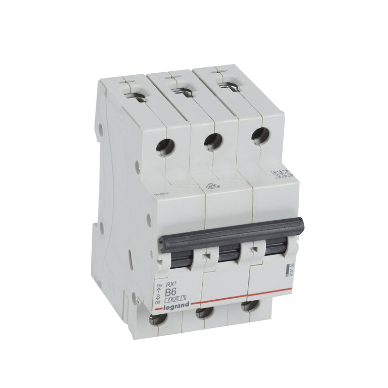Legrand - Leitungsschutzschalter Legrand 419166 6A, 3-polig, 6kA