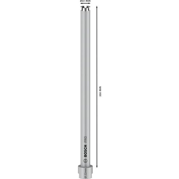 Bosch - Bohrkrone PRO Trockenbohrkrone, 22 x 2608587313 350 mm, G 1/2 Zoll