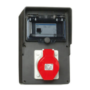 Walther Werke - CEE-Steckdosen-Kombination (IEC 60309) Steckdosenkombination 6441101 Vollgummi