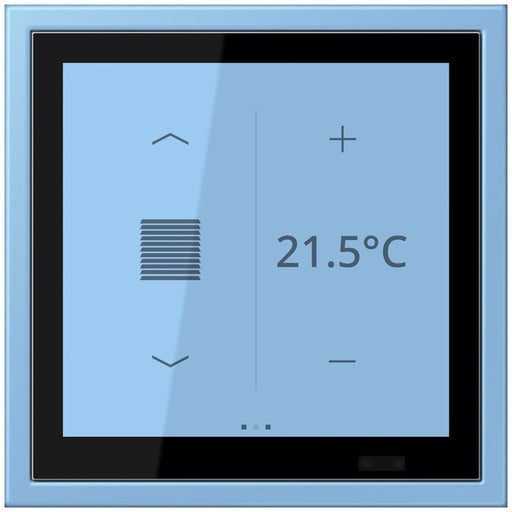 Jung - Bussystem-Mehrfach Bediengerät KNX Raumcontroller LCZ 459 BFD1S 256 bleu ceruleen 59