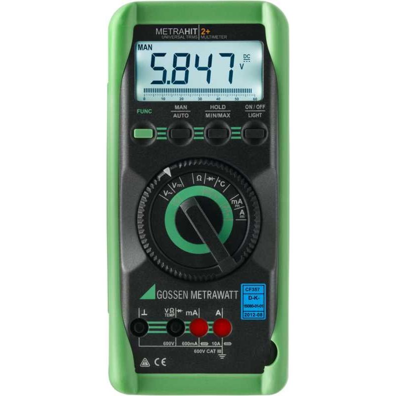 Gossen Metrawatt - Multimeter TRMS Multimeter METRAHIT 2+ mit 6000 Digits