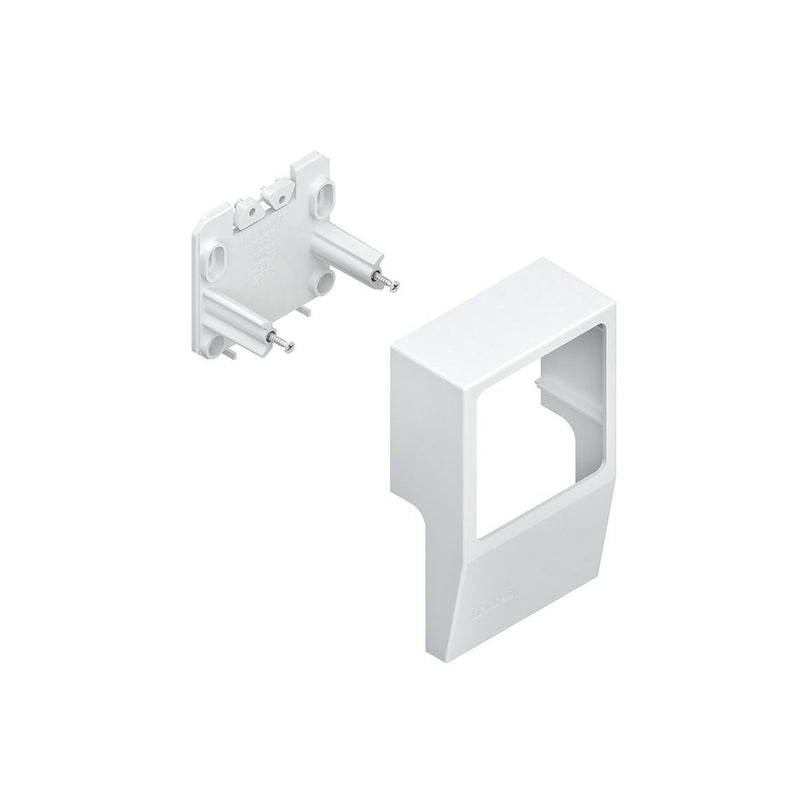 HKL - Geräteträger für Sockelleistenkanal Gerätetank br 2887.5 Ausschnitt 75x75mm − 10 Stück