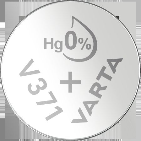Varta Cons.Varta - Batterie Electronics V 371 Bli.1 1,55V/30mAh/Silber − 10 Stück