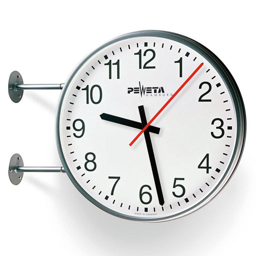 Peweta - Uhr Außenuhr als Nebenuhr 72.732.512 12/24V,Min,Se-Impuls