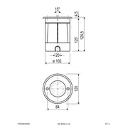 EVN Lichttechnik - Bodeneinbauleuchte LED-Bodeneinbauleuchte 679235EVA53D IP67