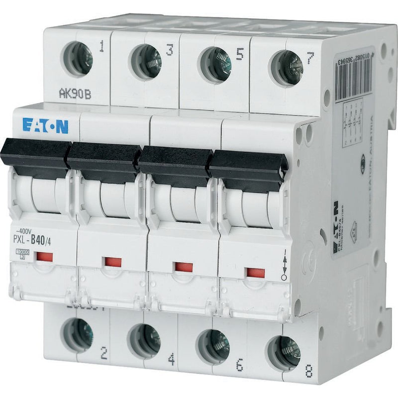 Eaton - Leitungsschutzschalter Leitungsschutzschalter PXL-C40/4 40A, 4p,Steckkl. C