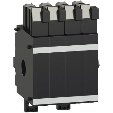 Schneider Electric - Hilfsschalterblock EIN/AUS-Meldeschalter LV848468 mit 4 Kontakten (OF)