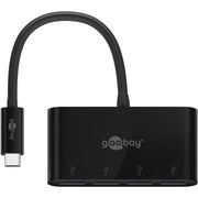 Goobay - Universal-Ladegerät USB-C Multiport-Adapter 61073 4-fach