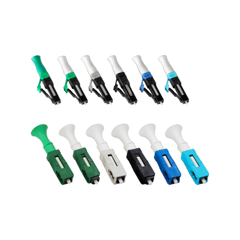Corning - LWL-Steckverbinder NPC SC-Stecker 80611335078 SM 9/250/900, blau