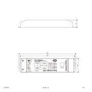 EVN Lichttechnik - Steuergerät für Leuchten DALI Dimmer-Empfänger DALD24075VS inkl.Netzgerät