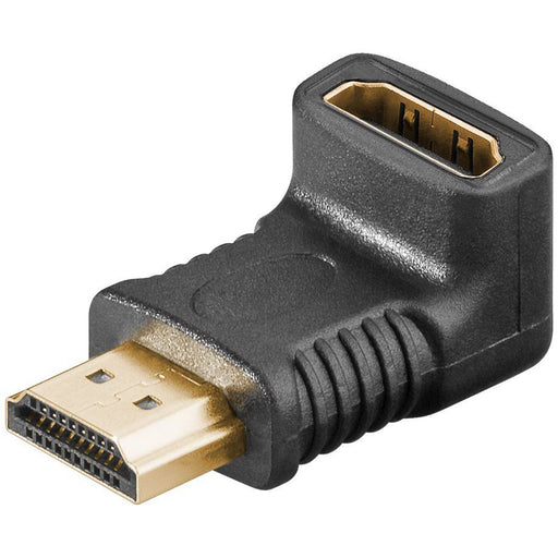 Goobay - Kommunikationstechnik-Adapter HDMI-Winkeladapter 51727 270°,4K,60Hz,Bu/St