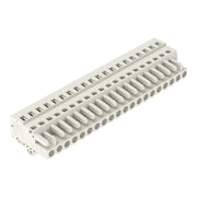 WAGO - Kabelsteckverbinder für Leiterplattensteckverbinder 1-Leiter-Federleiste 721-120/008-000 CAGECLAMP 2,5mm²,lgr − 10 Stück