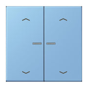 Jung - Bedienelement intelligent Taster mit Pfeilsymbolen BT LC 17102 P 256 bleu ceruleen 59