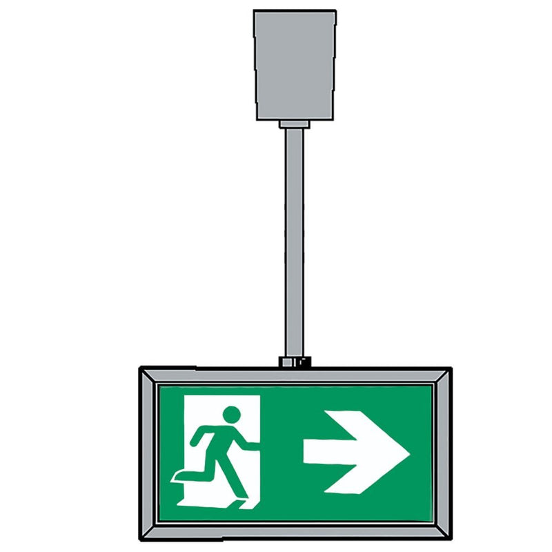 Ceag Notlichtsysteme - Mechanisches Zubehör/Ersatzteile für Leuchten Pendelsatz 0,5m 40071351157