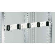 Schäfer IT - Kabelführung für Gehäuse/Schränke 19Z-Rangierpanel 1HE B7979000 RAL7035