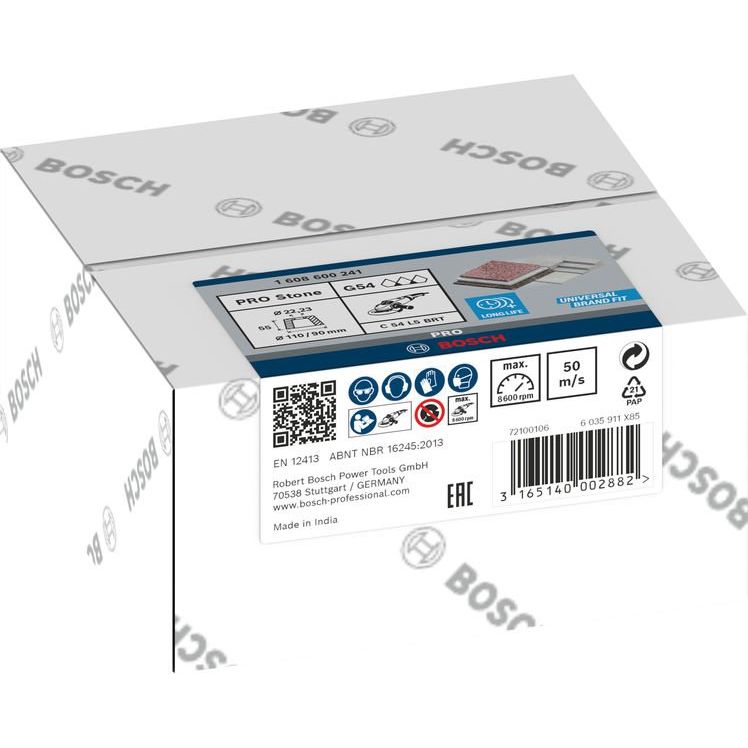Bosch - Trenn-/Schleifscheibe PRO Stone Konischer 1608600241 Schleiftopf 90 x 110