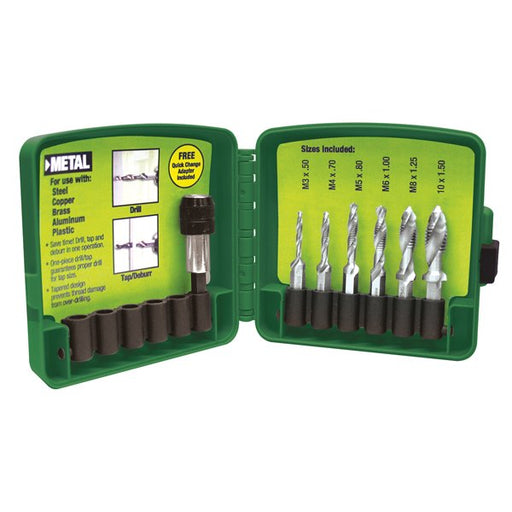 Klauke - Bohrer Kombi Bit-Set 50121510 M3 - M10