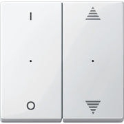 Schneider Electric - Bussystem-Tastwippe Wippe Tastermodul 2fach MTN619519 Aufdruck 1/0