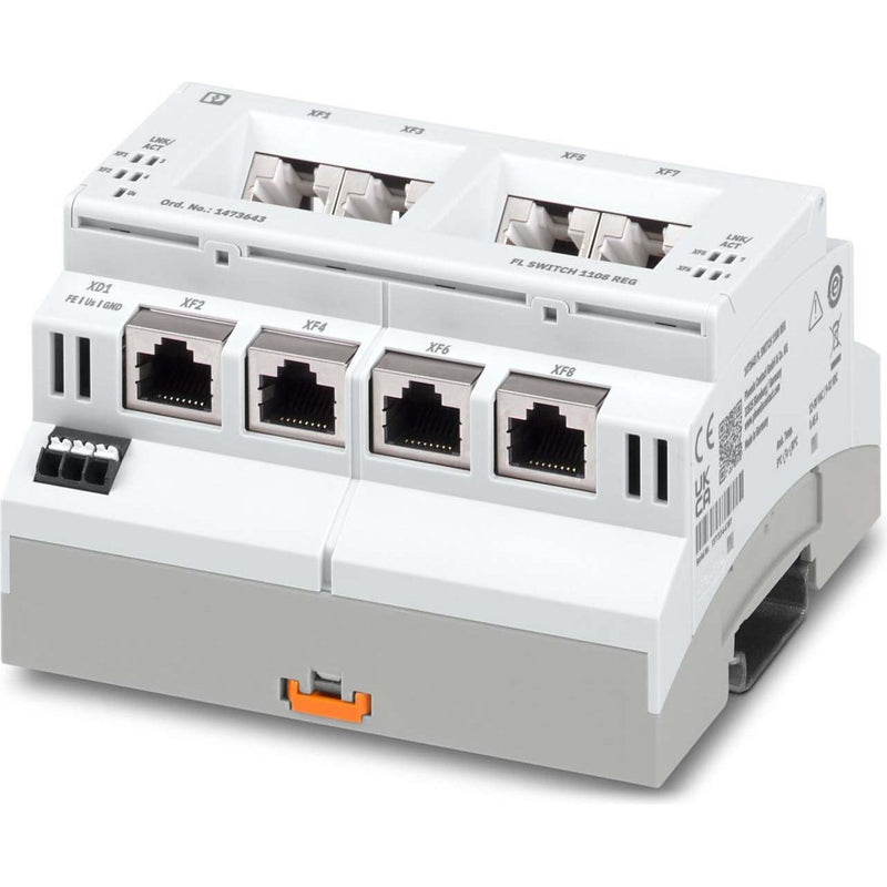 Phoenix Contact - Netzwerk Switch Industrial Ethernet Switch FL SWITCH 1108 REG