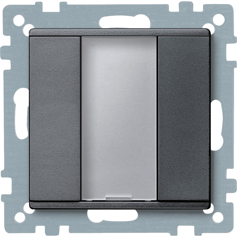 Merten - Bussystem-Tastsensor Taster 1f. plus anth 627514