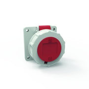 Bals Elektrotech - CEE-Anbausteckdose (IEC 60309) Anbausteckdose gerade 137351 16A 3p 400V 9h IP67 − 10 Stück