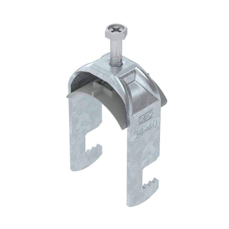 OBO Bettermann - Bügelschelle BS-F1-K-40 FT 34-40mm − 100 Stück