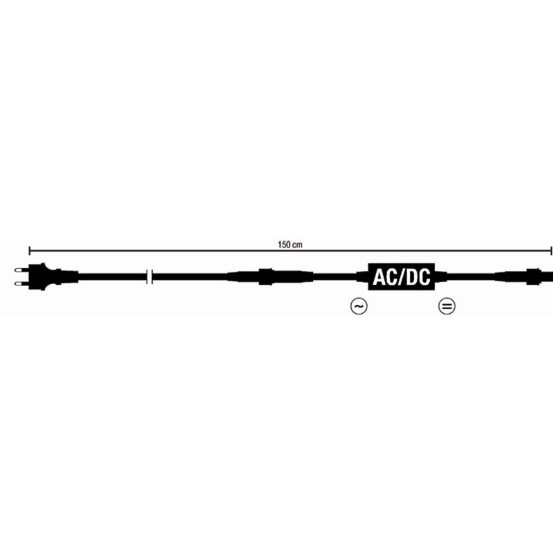 Scharnberger+Hasenbein - Netzanschlussleitung LED-Anschlussleitung 58508 1,5m QuickFix Indoor
