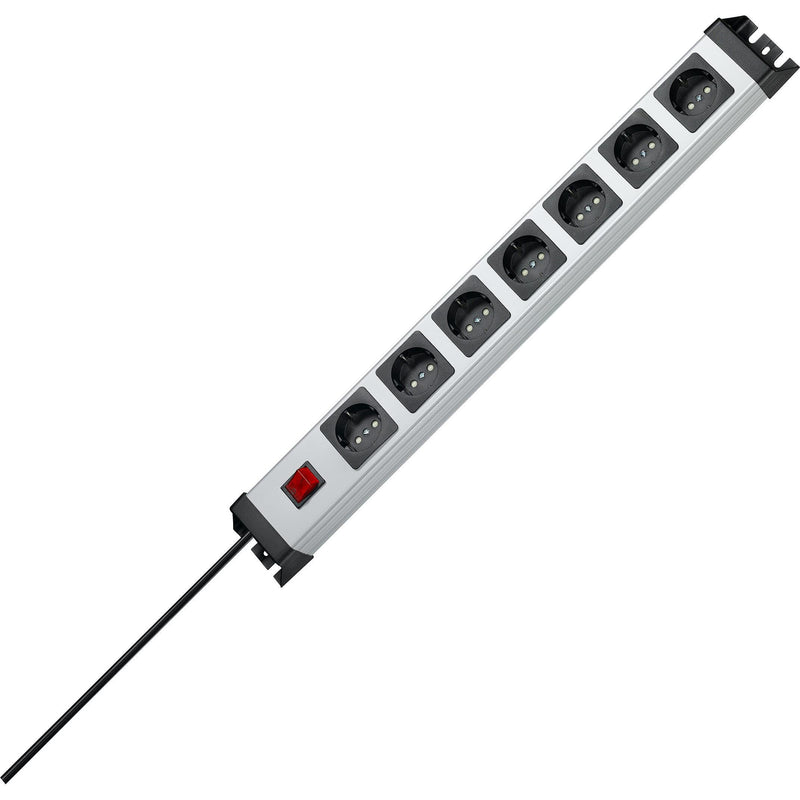 Kopp - Mehrfachsteckdose POWERversal 7-fach 226820011 mit Schalter