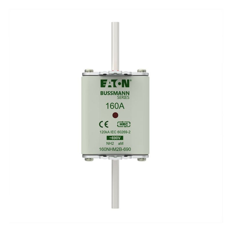 Eaton - Messersicherung Sicherungseinsatz Nieders. 160NHM2B-690 160A AC 690V 120kA − 3 Stück