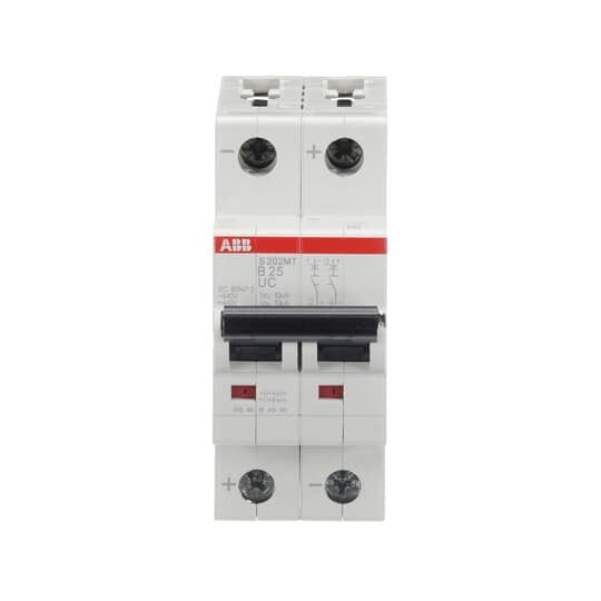 ABB Stotz S&J - Leitungsschutzschalter Sicherungsautomat S202MT-B25UC 10kA 25A 2P