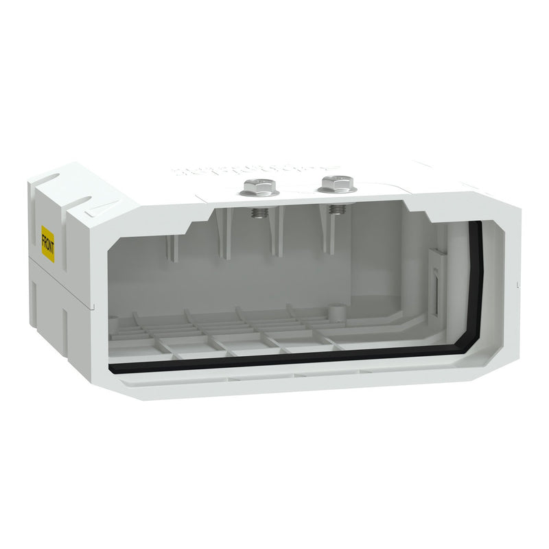 Schneider Electric - Einspeisekasten für Schienenverteiler Endabdeckung ITSC630GS42COE L 630A CU IP42