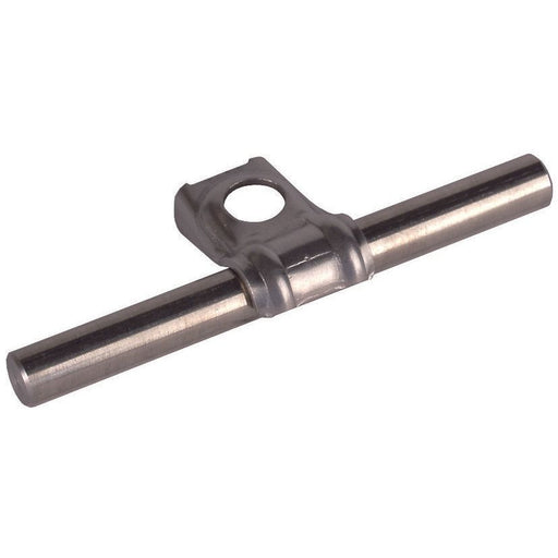 DEHN - Leitungshalter für Blitzschutz Einschraubenüberleger UEL DQ 6.10 B6.5 V2A f.Rd 6-10mm B6,5mm