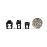 HellermannTyton - Kabelbinder Befestigungsbinder T50ROSEC4B-MC5-BK-D1 Edgeclip − 500 Stück