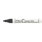 Pica-Marker - Markierungsstift Lack-/Industriemarker 524/46 schwarz − 10 Stück