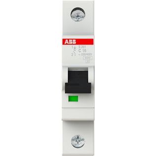 ABB Stotz S&J - Leitungsschutzschalter Sicherungsautomat S201-C16 6kA 16A C 1p