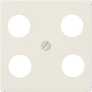 Jung - Einsatz/Abdeckung für Kommunikationstechnik Abdeckung ws A 561-4 SAT1 für 4L-SAT-TV-Dose