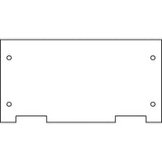 Elsta Mosdorfer - Bodenplatte Zählerkasten PVC-Bodenplatte X00 (f. 9466587 Kasten X mit Sockel)