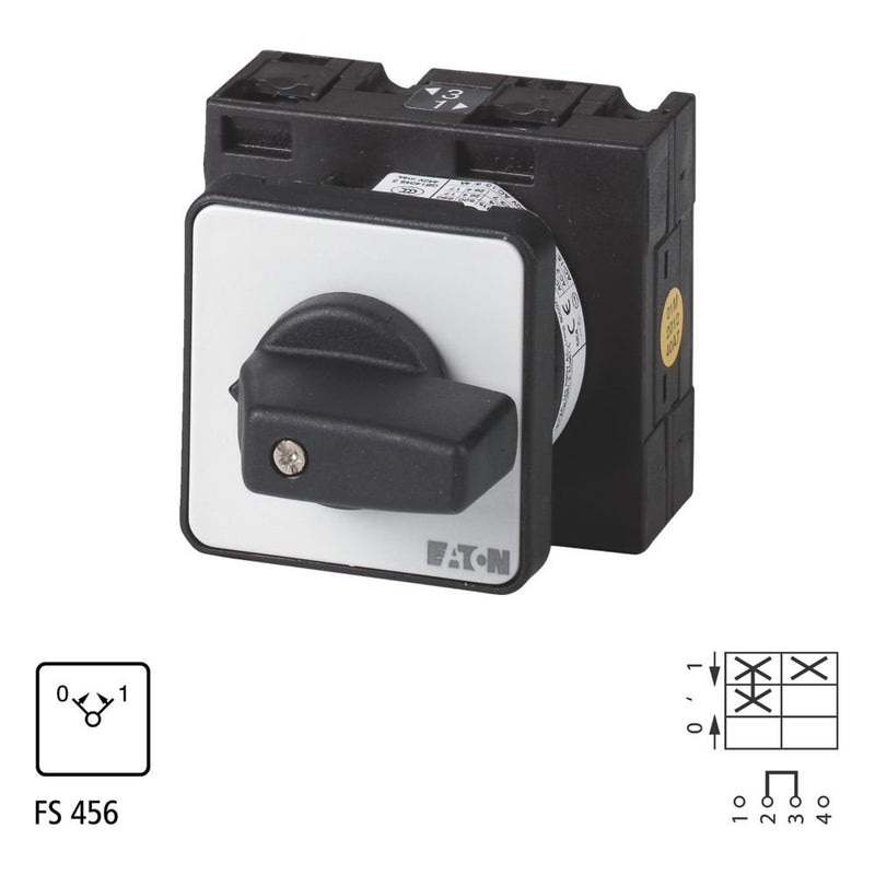 Eaton - Steuerschalter EIN-AUS-Taster T3-1-8/E 32A Einbau tastend