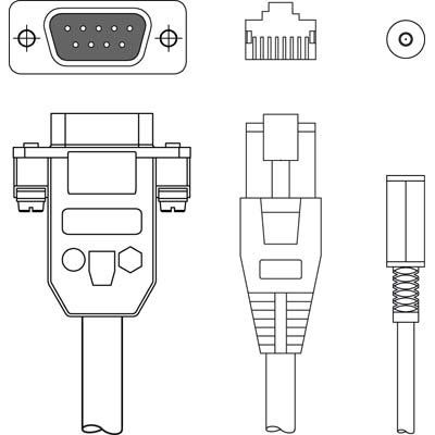 Leuze - Konfektioniertes Sensor-Aktor-Kabel Verbindungsleitung KB 232-1 IT190x 3m